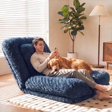 Human Dog Bed Adjustable Foldable Human Dog Bed Adult  Pets W/ Egg Orthopedic