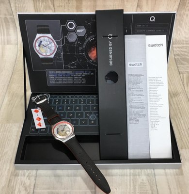 New with tag Swatch x 007 Q Collaboration Watch No Time To Die