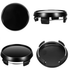 Car Wheel Center Caps, 65mm/2.56in OD 63mm/2.48in ID, Snap-in Vehicle Rim Hub