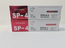 SP-4 Probiotic Toothpaste, Yayashi Ultra Whitening Fresh Breath. QTY:2