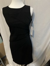 Calvin Klein Little Black Dress Sz 4 NWT