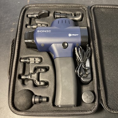 Lifepro Sonic Percussion Massage Gun Hand Held Massager for Muscle Pain Relief