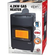 Calor Gas Heater Portable Indoor Heater Butane Gas Space, 4.2KW Cabinet Heater