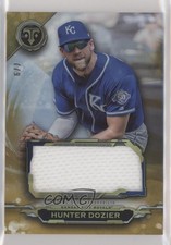 2019 Topps Triple Threads Single Jumbo Relics Gold 7/9 Hunter Dozier 09yv