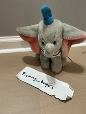 Vintage 1985 Original Dumbo Plush 9  Walt Disney World Disneyland Tag