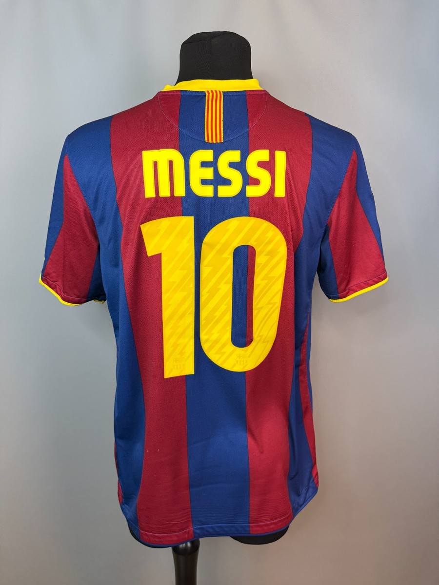 BARCELONA 2010 2011 MESSI HOME SHIRT FOOTBALL SOCCER JERSEY