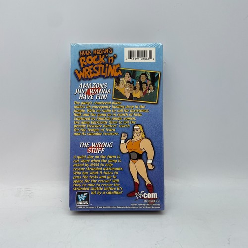 WWF Hulk Hogan's Rock 'n' Wrestling Vol. 2 VHS 1999 SEALED MINT NEVER PLAYED - Picture 2 of 3