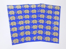 100 6x9 Designer Gold ELEPHANT Mailers Poly Shipping Envelopes Boutique Bags
