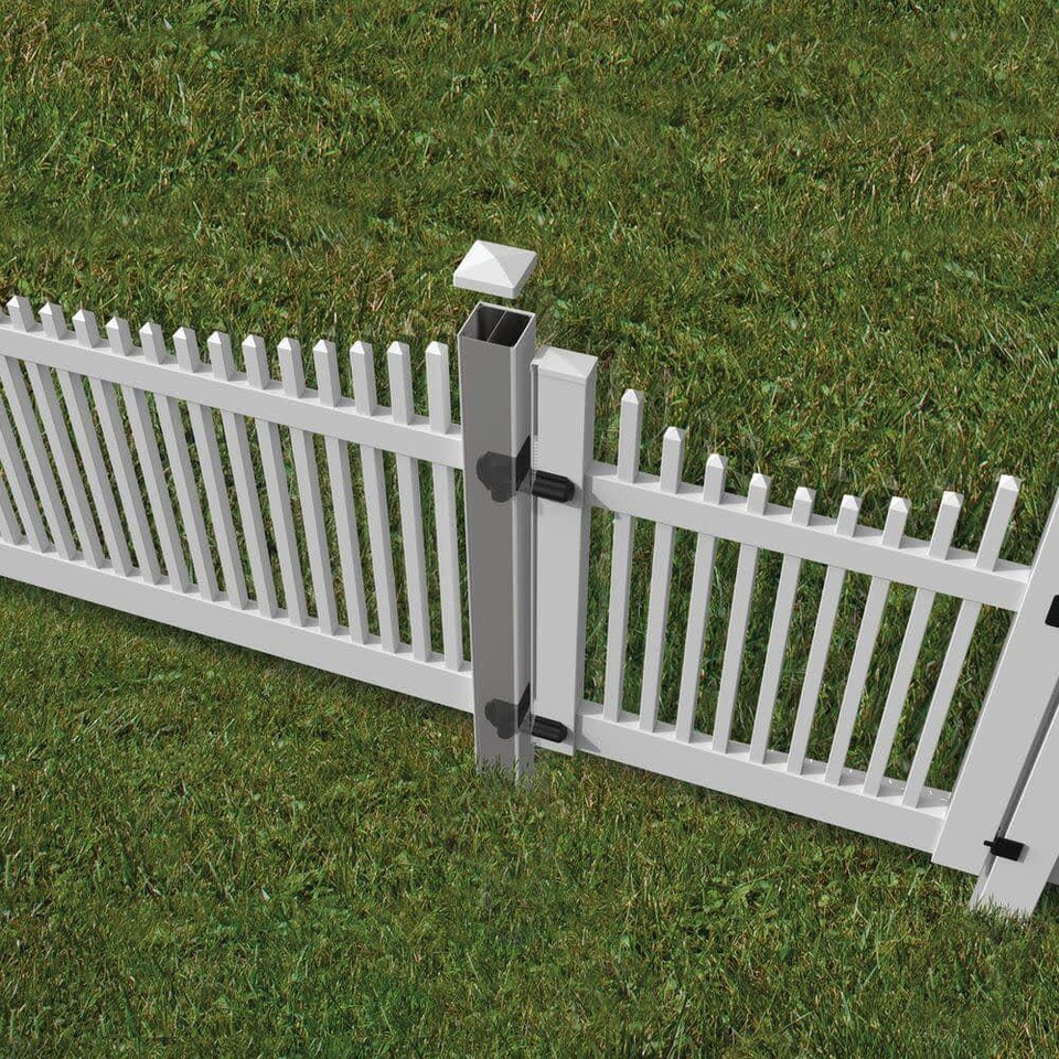 Barrette Outdoor Living Aluminum Post Insert 5" x 5" x 82" to Support