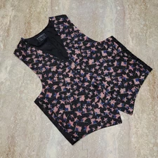 CAPELLI DESIGNS MENS FLAG VEST SIZE SMALL / MEDIUM MADE IN USA