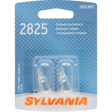 License Plate Light Bulb-sedan Sylvania 2825.bp2 License Plate Light Bulb-sedan Sylvania 2825.bp2