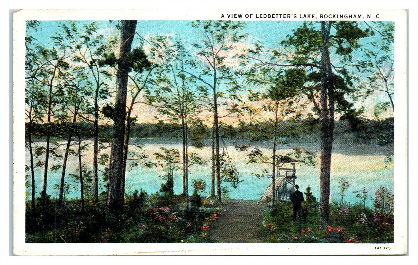 Ledbetter's Lake, Rockingham, NC Postcard *6L(3)34 eBay