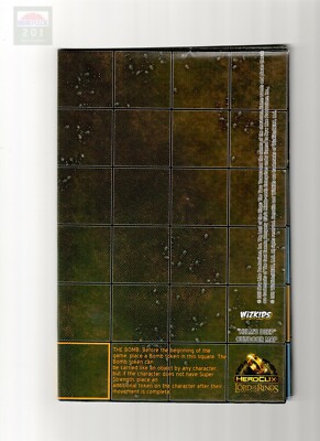 HeroClix map LOTR Helm's Deep / Minas Tirith