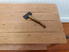 Dollhouse Miniature Hatchet Axe Tool 1:12 Scale Miniature by Sir Thomas Thumb