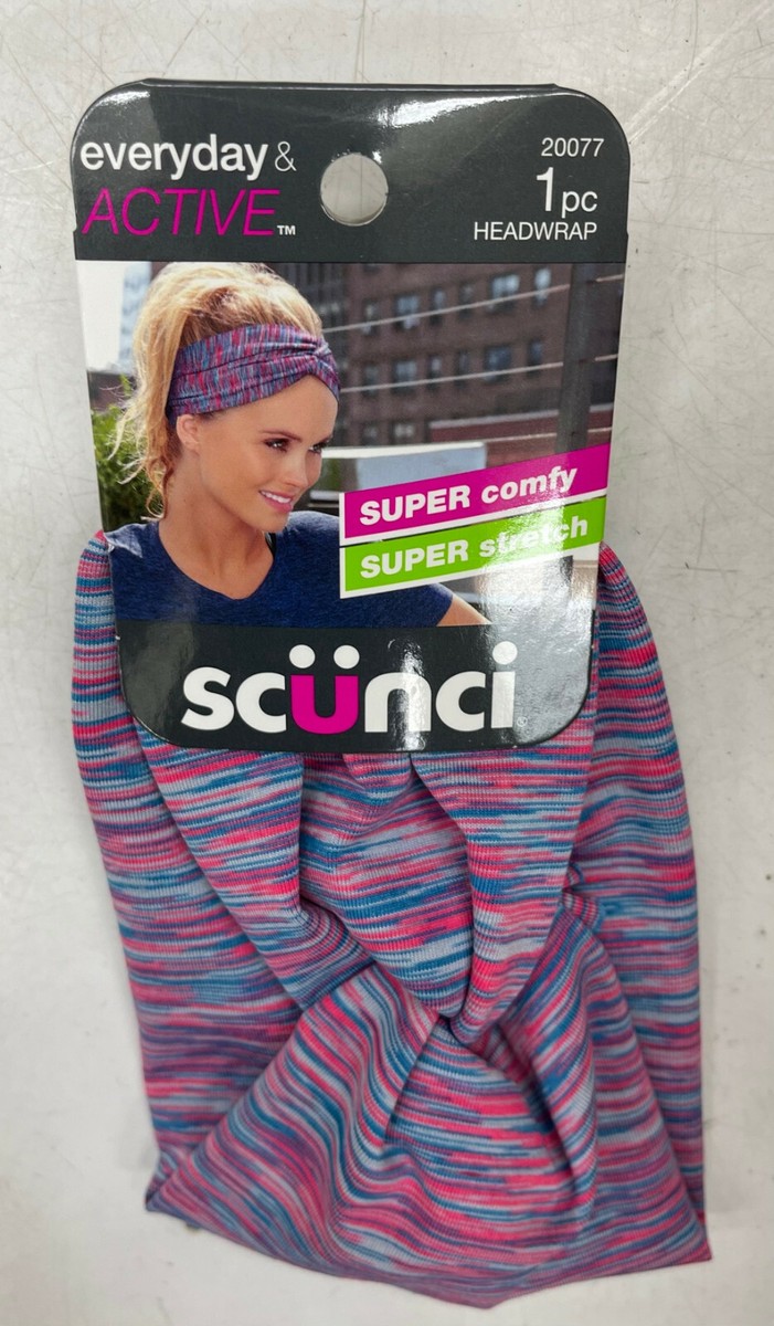 Scunci Active Space Dye Headwrap, Pink/Aqua | eBay
