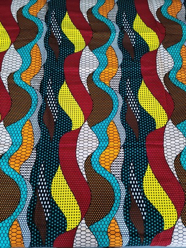 Guaranteed 100% cotton African Ankara Prints. By The Yard . 36 inch by 45 inches - Picture 6 of 6