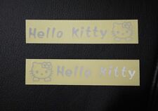 4X Hello Kitty Logo Car Truck Door Handle Sticker Decal Decor