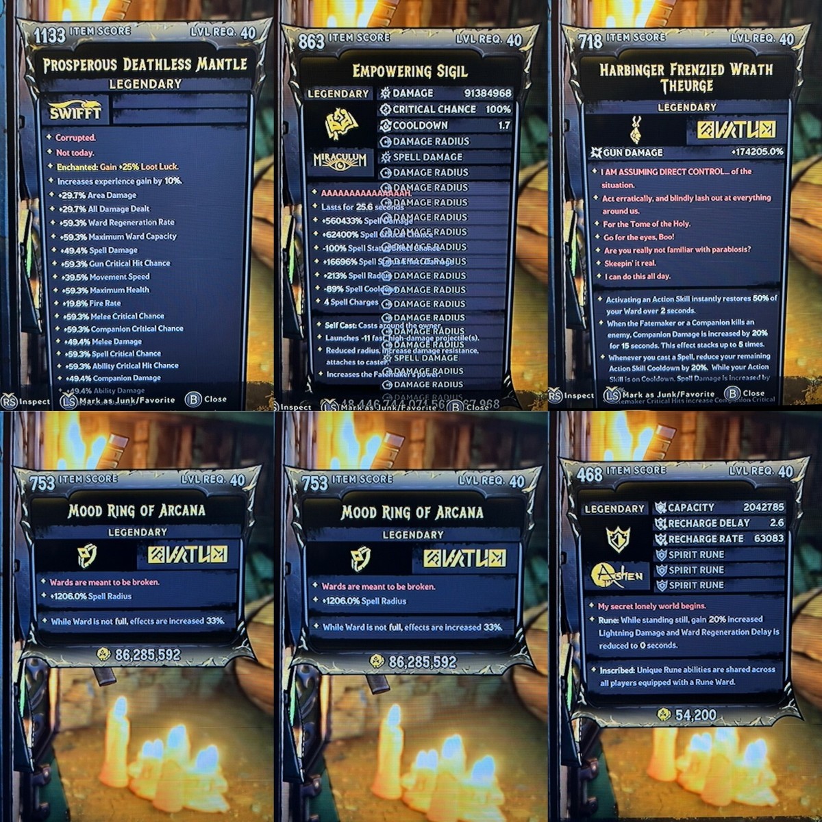 Amuleto Wonderlands PS5 Amuleto Loot Luck MODDED Per Tiny Tina's Wonderlands - Compatibile PS, Xbox, PC Accessorio Gioco Wonderlands - Foto 4