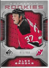 2006-07 SP Game Used ALEX BROOKS rookie card #130