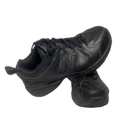 New Balance Mens MX608V4B Black Leather 