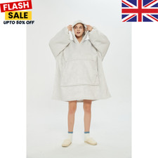 Ultra Plush Hooded Blanket for Adults Unisex Reversible Sherpa Cosy Sweatshirts⭐