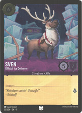 Disney Lorcana The First Chapter Cold foil Sven 55/204