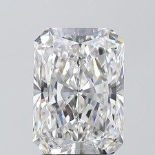 3.02 Ct RADIANT Cut IGI Certified Lab Grown CVD Diamond G Color VS1 Clarity