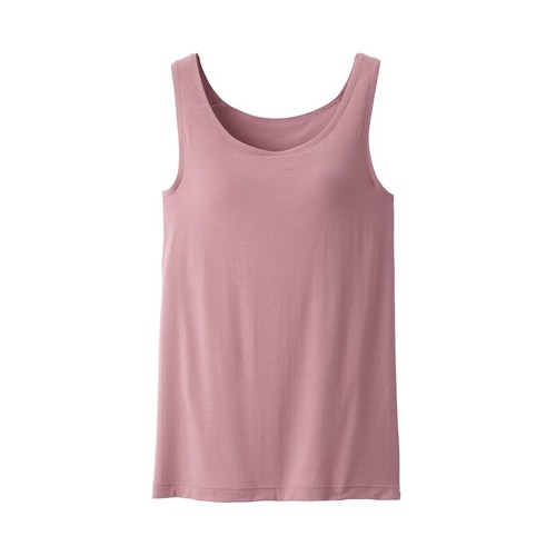 Sujetador liso MUJI Top sin mangas XS-XXL 4 colores con copas laterales sin costuras para mujer Nuevo con etiquetas - Imagen 7 de 40