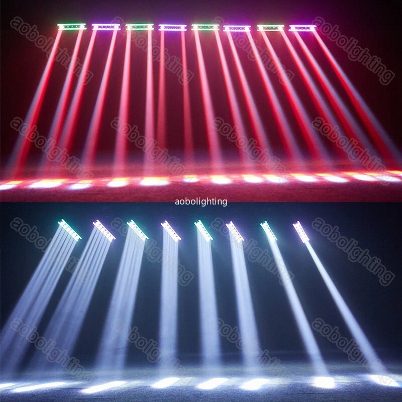 6*20W RGBW LED Moving Head Beam Stage Light for DJ Disco Party Club Dance Floor - Image 4 of 4