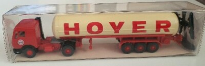 Wiking 1:87 Lkw MB ''HOYER'' Flüssiggas-Sattelzug m.Zubehör neuwertig Top m.OVP