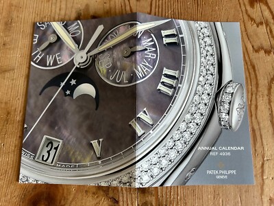 Booklet PATEK PHILIPPE New Models 2005 Annual Calendar Model