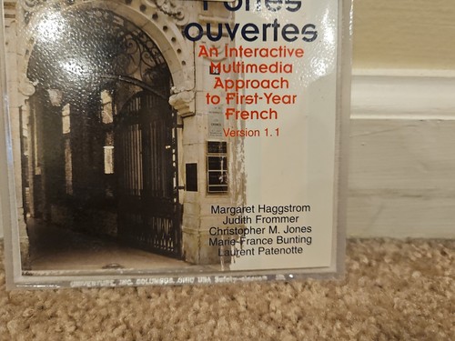Portes Ouvertes: An Interactive...First Year French Ver 1.1 (CD-Rom, 1998, 2... - Picture 2 of 3