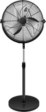 Simple Deluxe 20 Inch Pedestal Standing Fan High Velocity Heavy Duty Metal