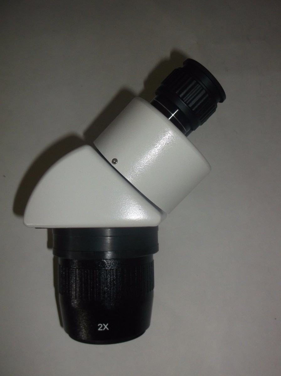 NEW LAB SAFETY SUPPLY Stereo Microscope, 2X, 4X Mag 35Y974 (B14S