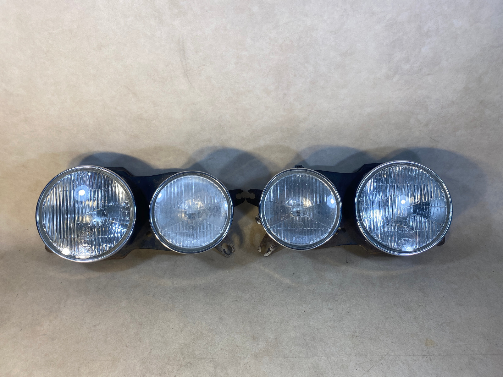 BMW 7 E23 Facelift OEM HEADLIGHTS LH / RH 63121371077 63121371078 