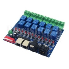 Centralina Luci DMX a Relay 12CH, 10A