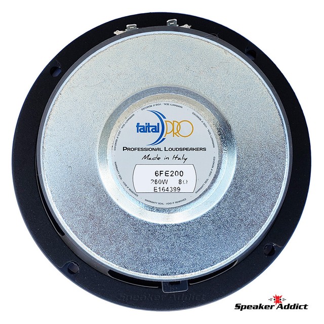Faital Pro 6FE200 6 inch 8 Ohm 260W Midrange Car Audio Woofer Speaker