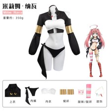 That Time I Got Reincarnated As A Slime Cosplay Milim Nava Costume Wig