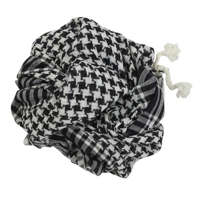 Freak Scene Kefiah - Stelle nero - Tie dye-colorato-batik 01