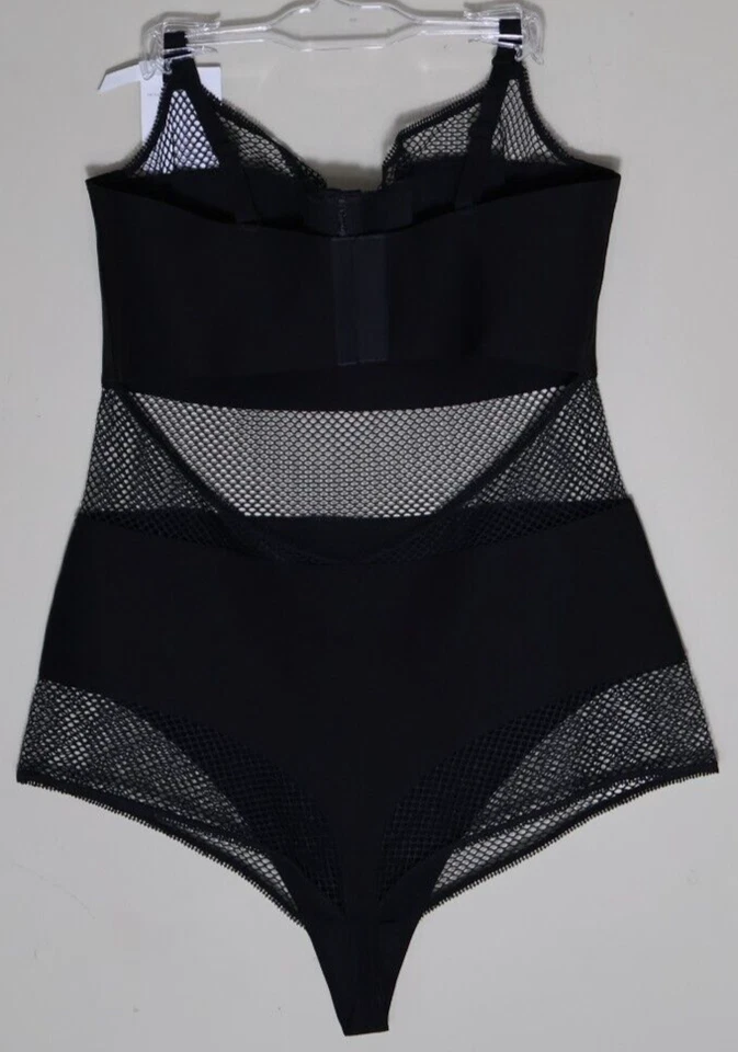 DKNY Women's Size 38C Sheer Soft Tech Mesh Bodysuit Style DK7016 NWT - Image 3 of 4