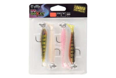 Fox Rage UV Spikey Shad Loaded Mix 12cm 15g NMC020 Gummifischset Gummifische