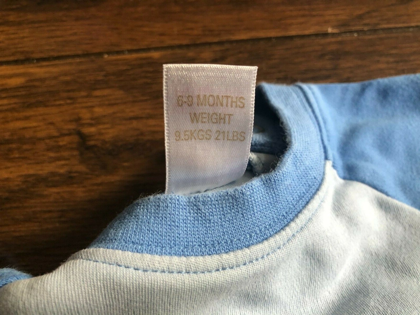 Next Baby Blue/White Long Sleeve Top 69 MonthsGreat condition eBay