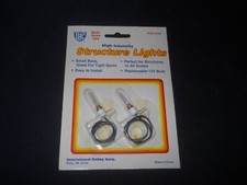 HO Scale IHC 2 Structure Lights with Bases 12...