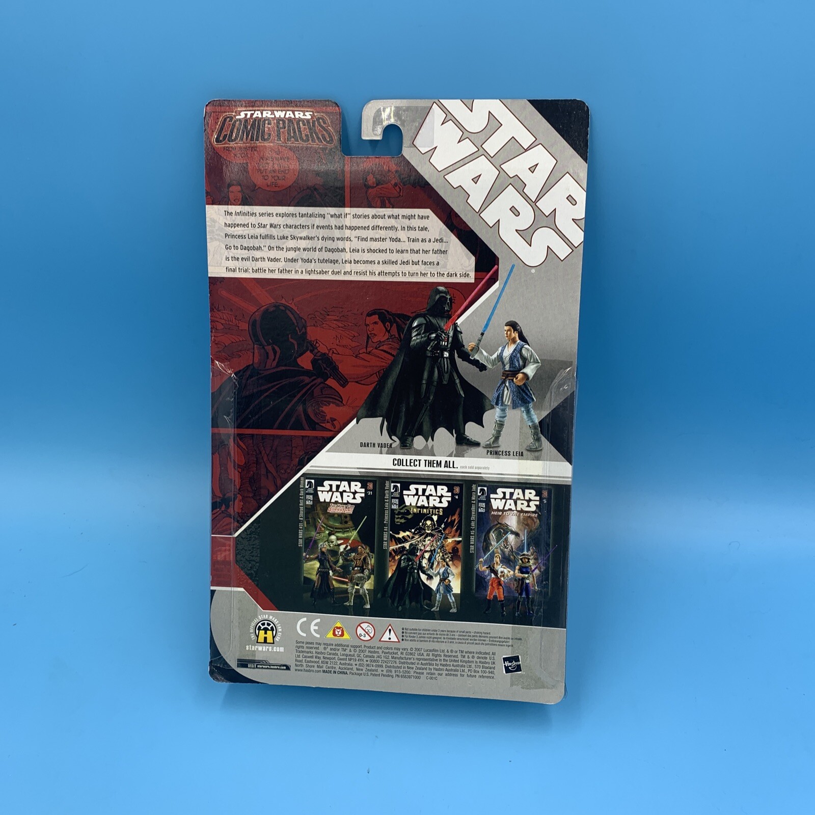 Hasbro Star Wars 2009 Galactic Heroes 2-Pack Princess Leia