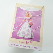 Hallmark Keepsake Ornament, 1 Springtime Barbie Collectors Series, 1995
