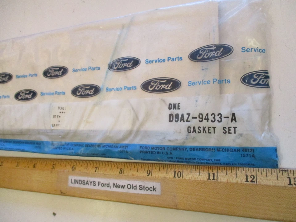 FORD 1980/89 LTD, MERCURY MARQUIS "JUEGO DE JUNTAS" (COLECTOR) 8CYL 5.8L, D9AZ-9433-A Foto 2 de 4