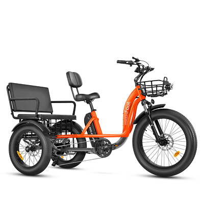 Electric Tricycle 2-Seater MAXFOOT MF33 48V 20Ah 750W Fat Tire