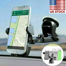360  Mount Holder Car Windshield Stand For Mobile Cell Phone GPS iPhone Samsung