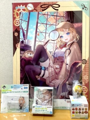 Hololive Watson Amelia Ichibankuji vol.5 Set of 4 NEW from JAPAN
