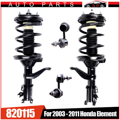 For 2003-2011 Honda Element Quick Front Complete Struts & Sway Bars Kit